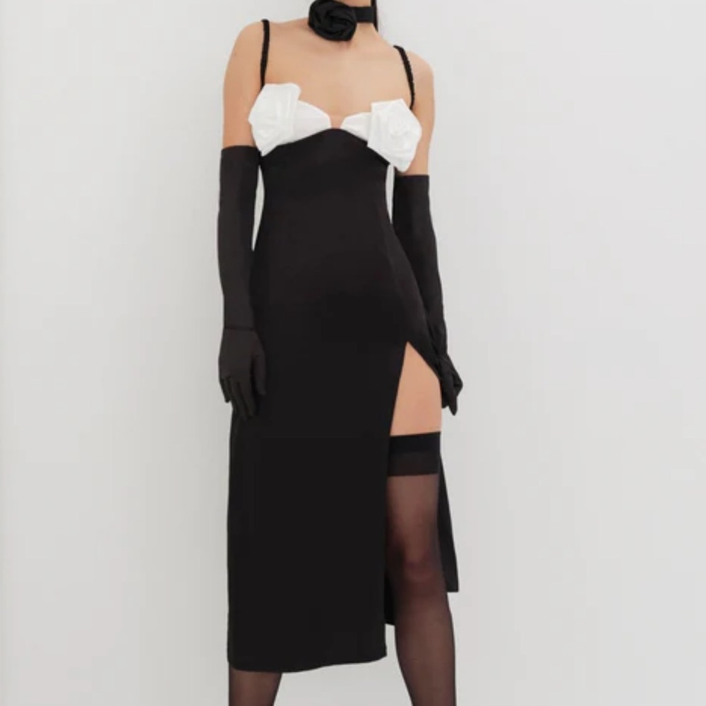 For Love & Lemons • Rita Midi Dress • Size XXS